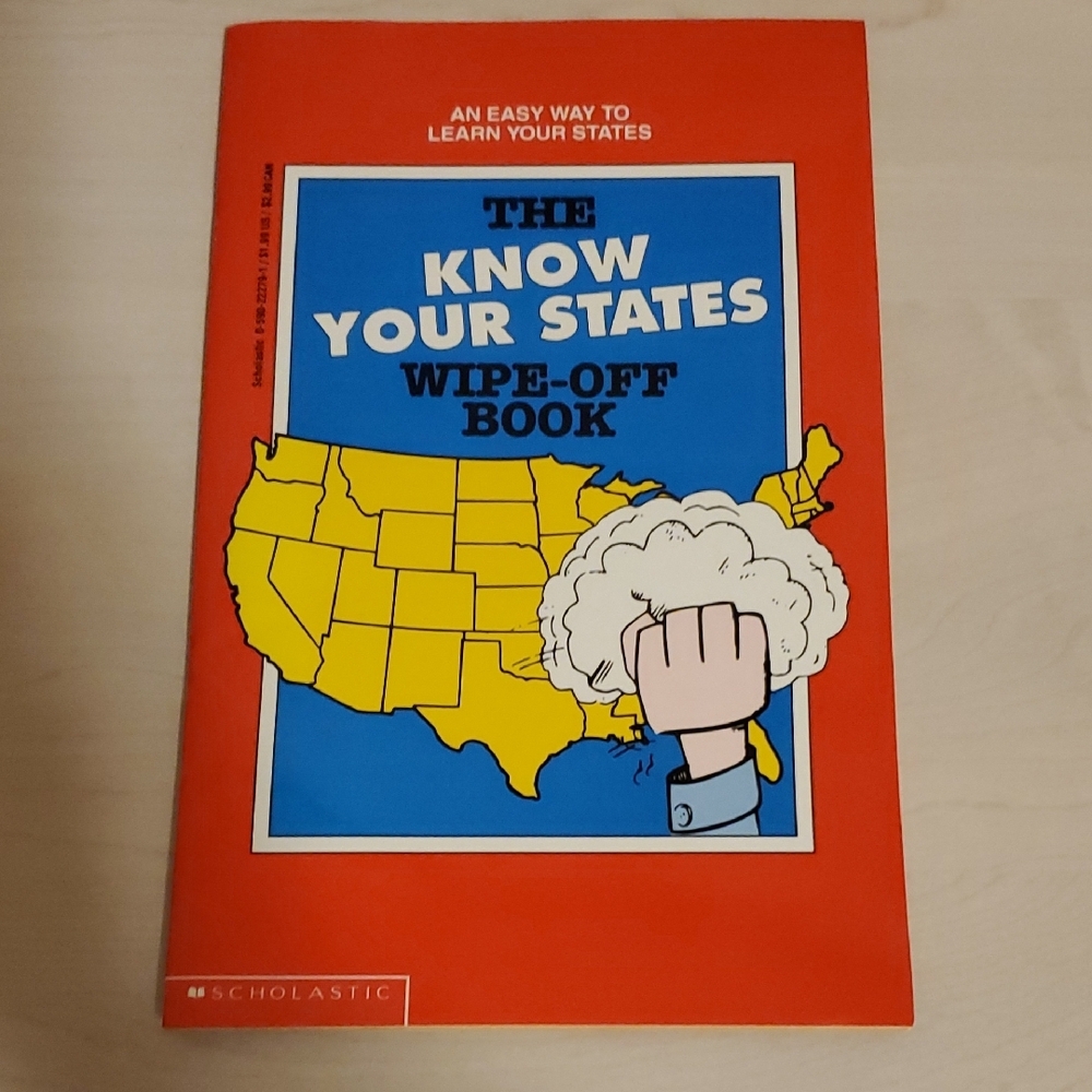 The Know Your States Wipe-Off by Scholastic Inc.